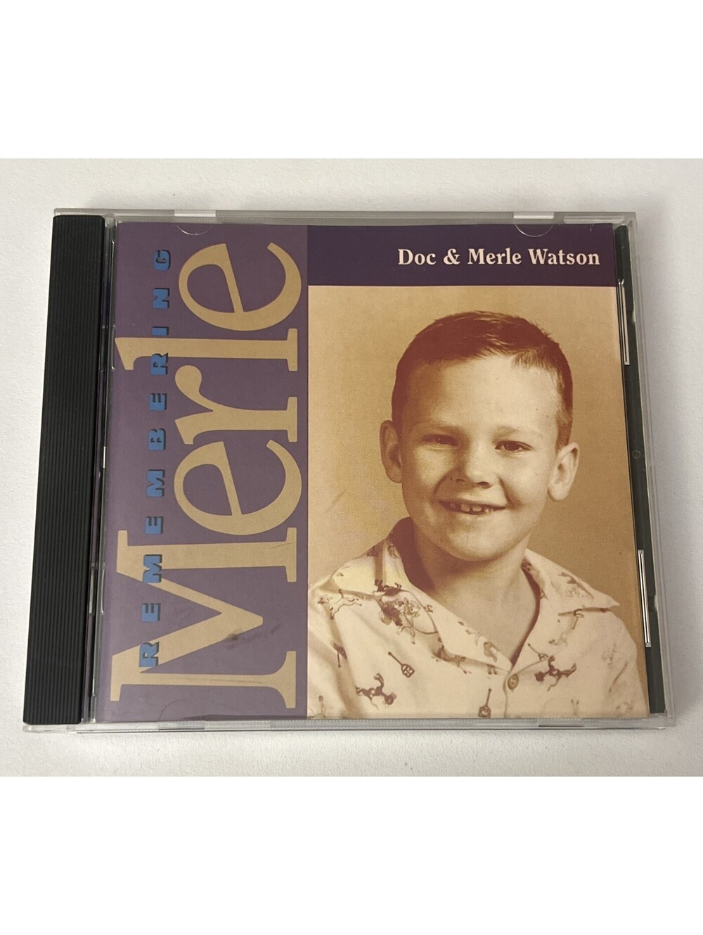 Remembering Merle by Doc & Merle Watson (CD, 1992, Country, Sugar Hill Records)